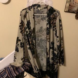 Floral cardigan